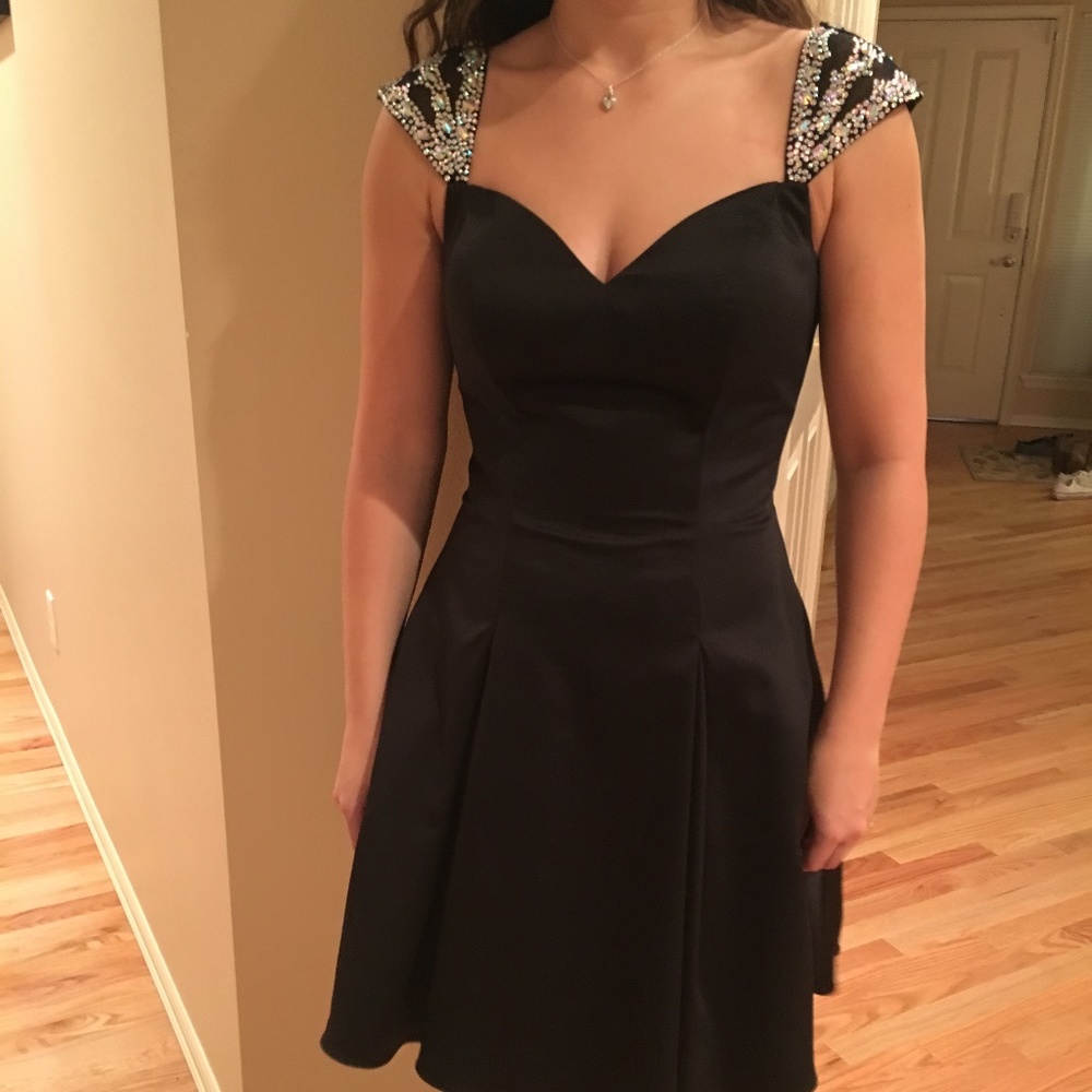 Black Homecoming Dress
